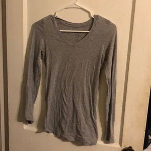 Gray long sleeve